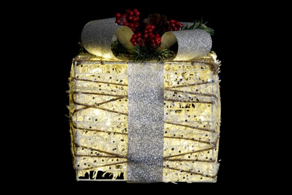 caja regalo luz led navidad huelva